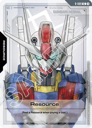 Resource (Gundam Aerial) - R-009 - C