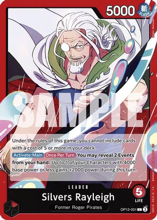 Silvers Rayleigh - OP12-001 - Leader