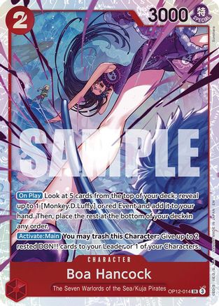 Boa Hancock - OP12-014 - Super Rare