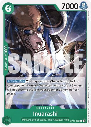 Inuarashi - OP12-022 - Common
