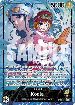 Koala (081) (Alternate Art) - OP12-081 - Leader