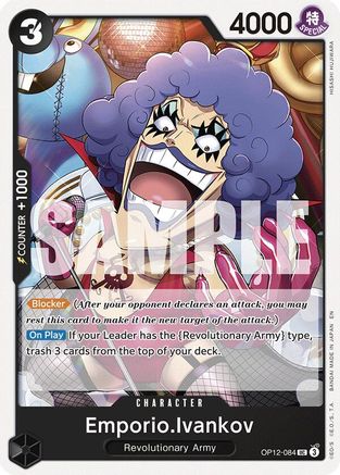 Emporio.Ivankov (084) - OP12-084 - Uncommon