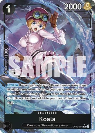 Koala (086) (Alternate Art) - OP12-086 - Rare