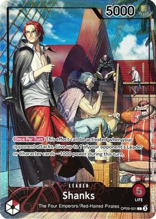 Shanks (2025 PSA Magazine Promo) - OP09-001 - Leader
