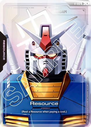 Resource (Gundam) - R-002 - C+ (Parallel)