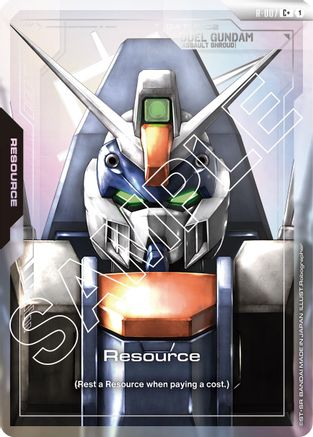 Resource (Duel Gundam - Assault Shroud) - R-007 - C+ (Parallel)