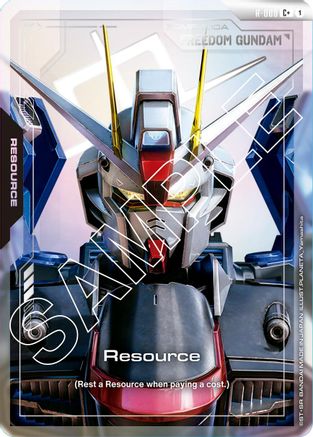 Resource (Freedom Gundam) - R-008 - C+ (Parallel)