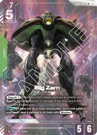 Big Zam - GD01-027 - R (Parallel)
