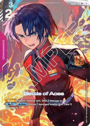 Battle of Aces - GD01-111 - R+ (Parallel)
