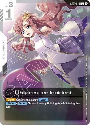 Unforeseen Incident (Store Tournament Participant Pack 01) - ST01-014 - C