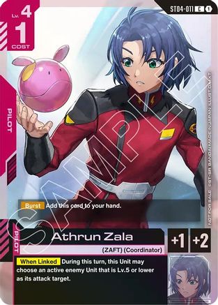 Athrun Zala (Store Tournament Participant Pack 01) - ST04-011 - C