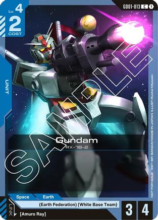 Gundam (GD01-013) (Launch Kit 01) - GD01-013 - C