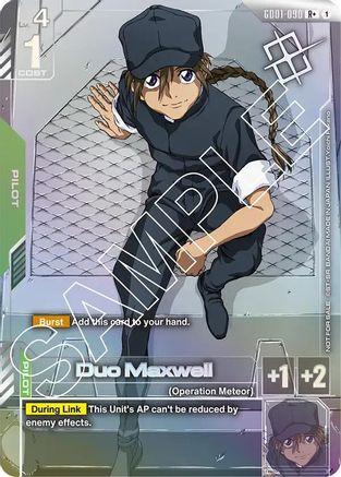 Duo Maxwell (Store Tournament Winner Pack 01) - GD01-090 - R+