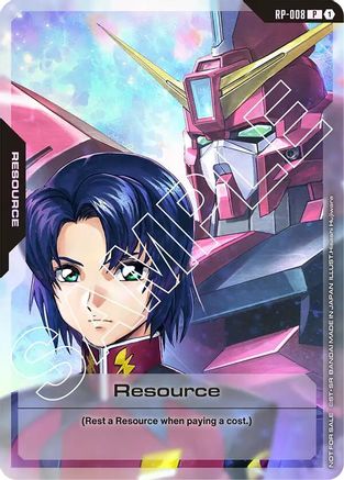 Resource (RP-008) (Mobile Suit Gundam SEED) - RP-008 - Promotional Resource Tokens