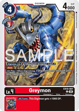 Greymon - EX10-007