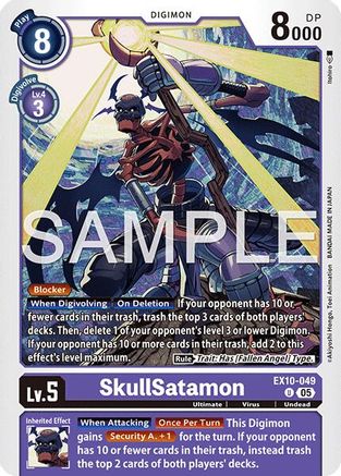 SkullSatamon - EX10-049