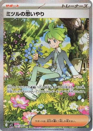 Wally's Compassion (Japanese) - 091/063 - Special Art Rare