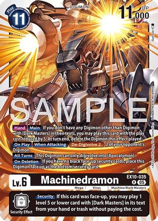 Machinedramon - EX10-035