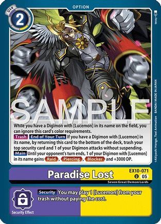 Paradise Lost - EX10-071