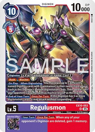 Regulusmon - EX10-053