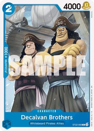 Decalvan Brothers - ST22-008 - Common