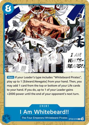 I Am Whitebeard!! - ST22-015 - Common