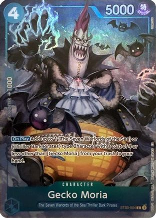 Gecko Moria (Seven Warlords of the Sea Binder Set) - ST03-004 - Common