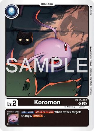 Koromon - EX10-002