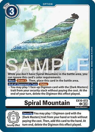 Spiral Mountain - EX10-072