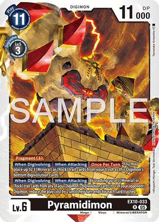 Pyramidimon - EX10-033