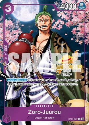 Zoro-Juurou (CS 25-26 Event Pack) - OP05-067 - Rare