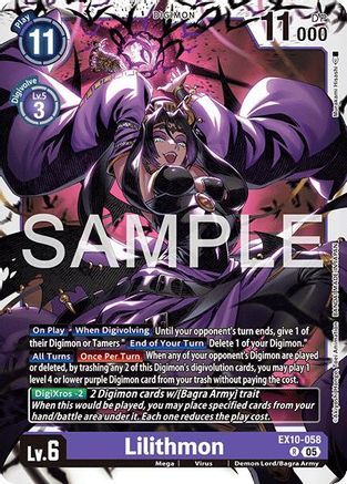 Lilithmon - EX10-058
