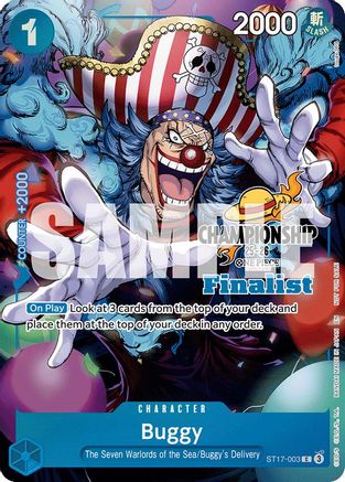 Buggy (CS 25-26 Finalist Card Set 1) - ST17-003 - Common