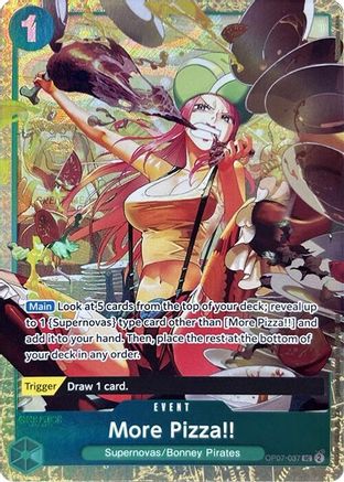 More Pizza!! (Premium Card Collection -Best Selection Vol. 4-) - OP07-037 - Uncommon
