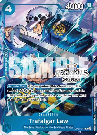 Trafalgar Law (Online Regional Participation Pack 2025 Vol.2) - OP07-047 - Rare