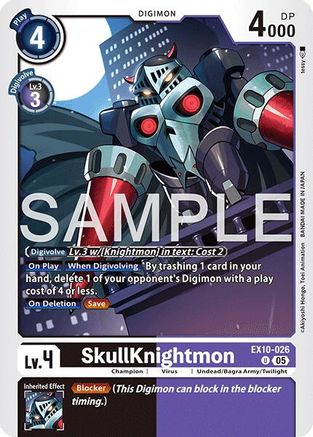 SkullKnightmon - EX10-026