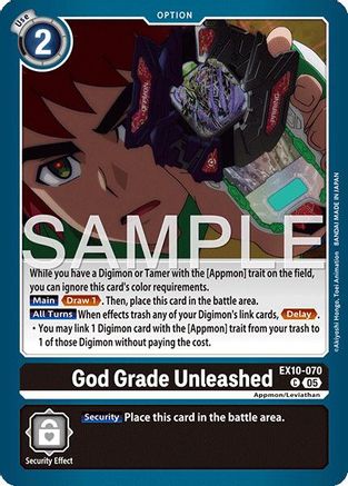 God Grade Unleashed - EX10-070