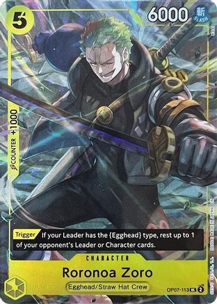Roronoa Zoro (Illustration Box Vol.3) - OP07-113 - Uncommon