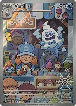 Vanillish - 190/182 - Illustration Rare - Holofoil
