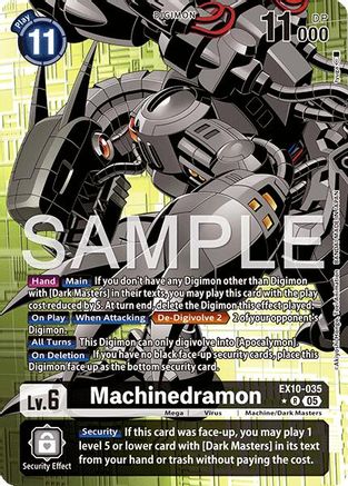 Machinedramon (Alternate Art) - EX10-035