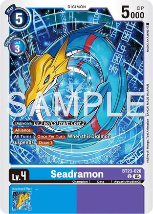Seadramon - BT23-020