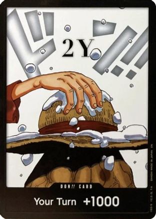 DON!! Card (2Y) (Double Pack Set Vol. 8) - - DON!!