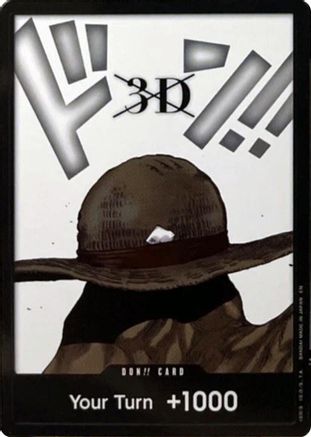 DON!! Card (3D) (Double Pack Set Vol. 8) - - DON!!