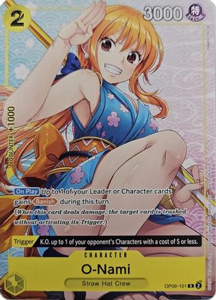 O-Nami (Welcome Pack Vol. 2) - OP06-101 - Rare
