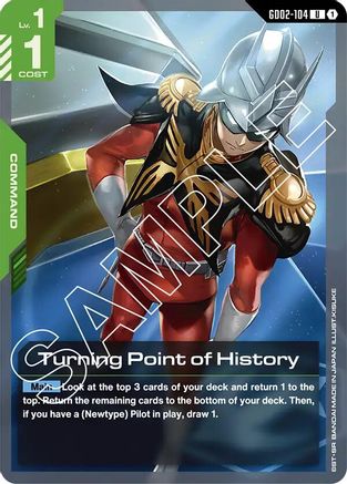Turning Point of History - GD02-104 - Dual Impact