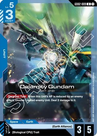 Calamity Gundam - GD02-009 - Dual Impact