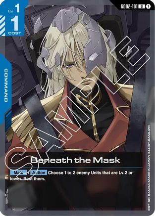 Beneath the Mask - GD02-101 - Dual Impact