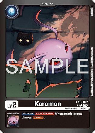 Koromon (Limited Foil) - EX10-002
