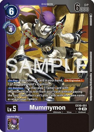 Mummymon (Limited Foil) - EX10-051