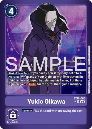 Yukio Oikawa (Limited Foil) - EX10-065